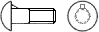 DIN 607 Болт мебельный